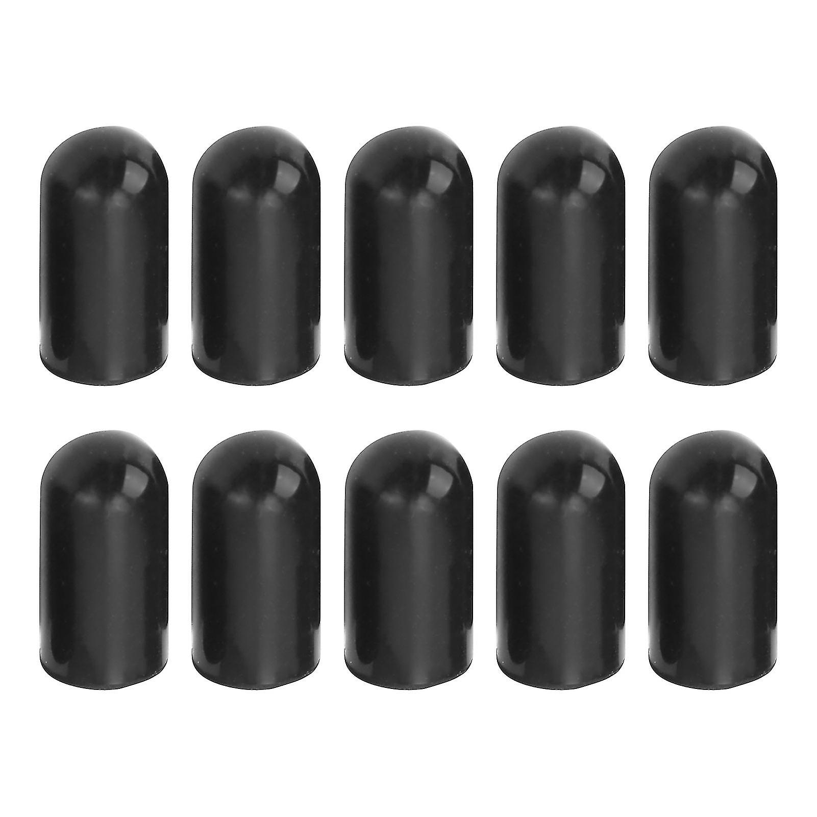 10Pcs Drumstick Practice Tip Silicone Silent Protectors Musical Instrument Accessory