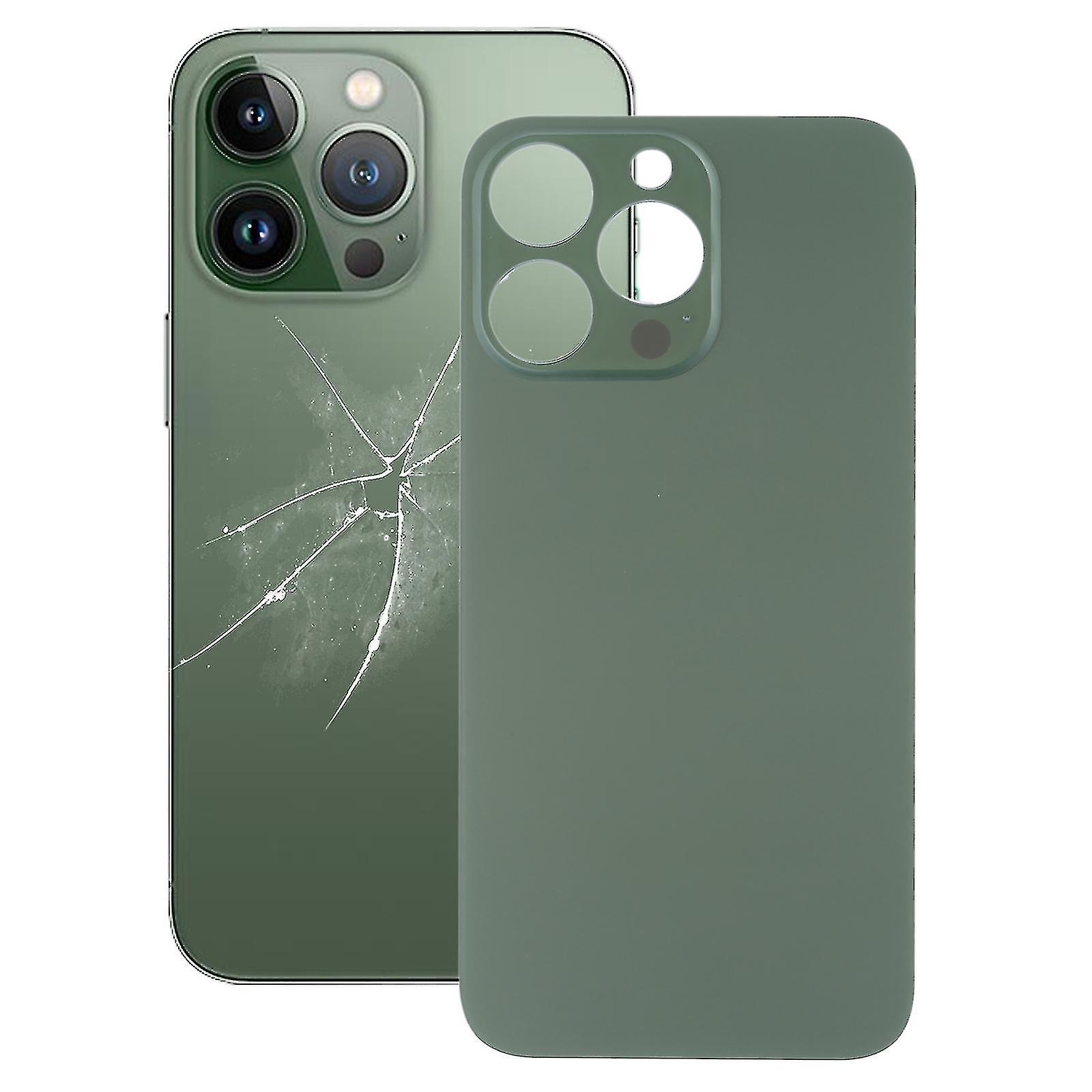 غطاء بطارية خلفي زجاجي سهل الاستبدال متوافق مع Iphone 13 Pro Max