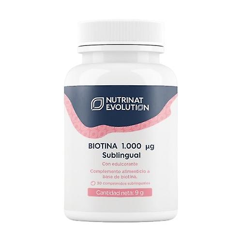 Biotin 1000 sublingual 30 tablets (Red Berries)