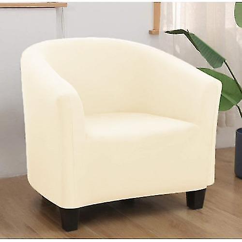 Chair Sofa Cushions Beige Chair Cover Modern Velvet Plush Bathtub Chair