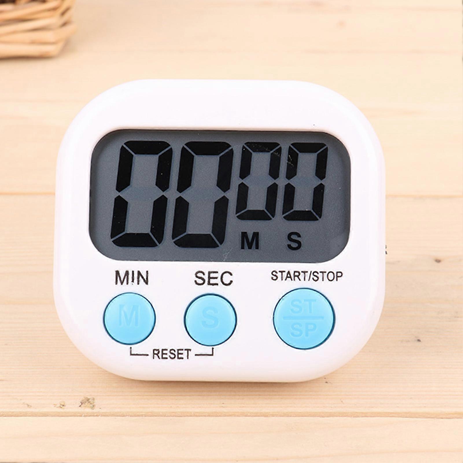 Kitchen Timer Large Screen Digital Display Multifunction Battery Powered Electronic Cooking Timer English Version 