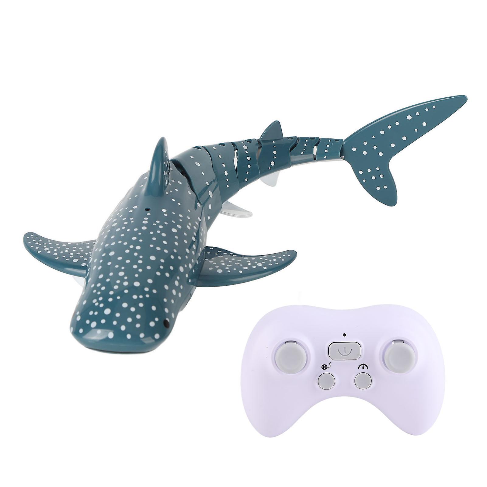 Remote Control Whale Boat 4 Way Waterproof Electronic 2.4GHz RC Whale Pool Toy for RC Boat Water Toy 