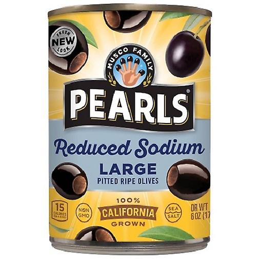 Pearls Reduced Sodium Large Pitted Ripe Olives