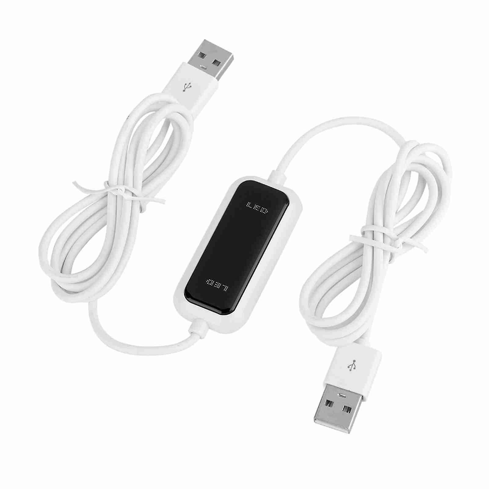 USB 2.0 Online Laptop PC to PC Data Link File Transfer Cable Bridge EC