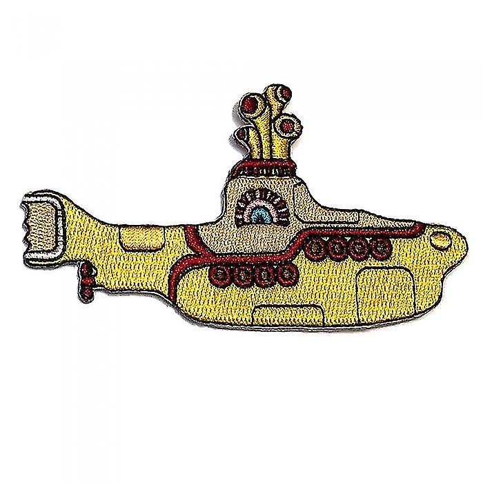 The Beatles Yellow Submarine Woven Standard Iron On Patch