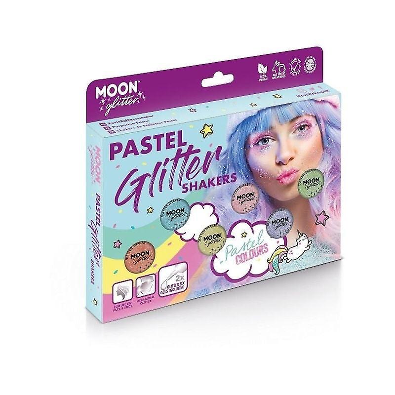 Moon Glitter Pastel Shakers Assorted G09101