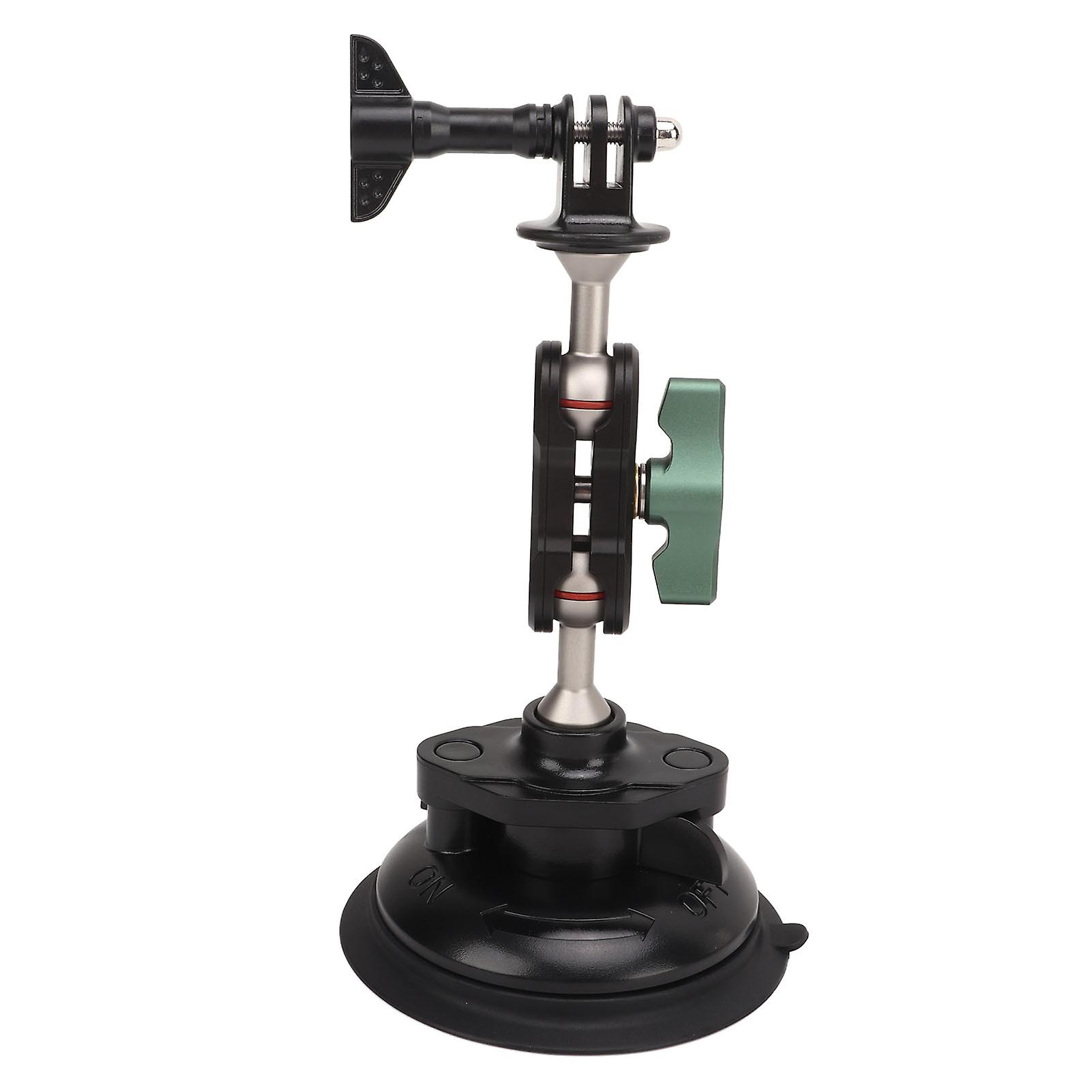 Camera Car Windshield Suction Cup Mount with 1/4 Inch Thread for Hero 11 10 9 for Insta360 Action Cameras