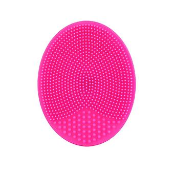 Round Face Brush Silicone Baby Shampoo Brush Clean Soft Hair and Remove Blackheads Deep Cleaning Facial Brush Tools~18676