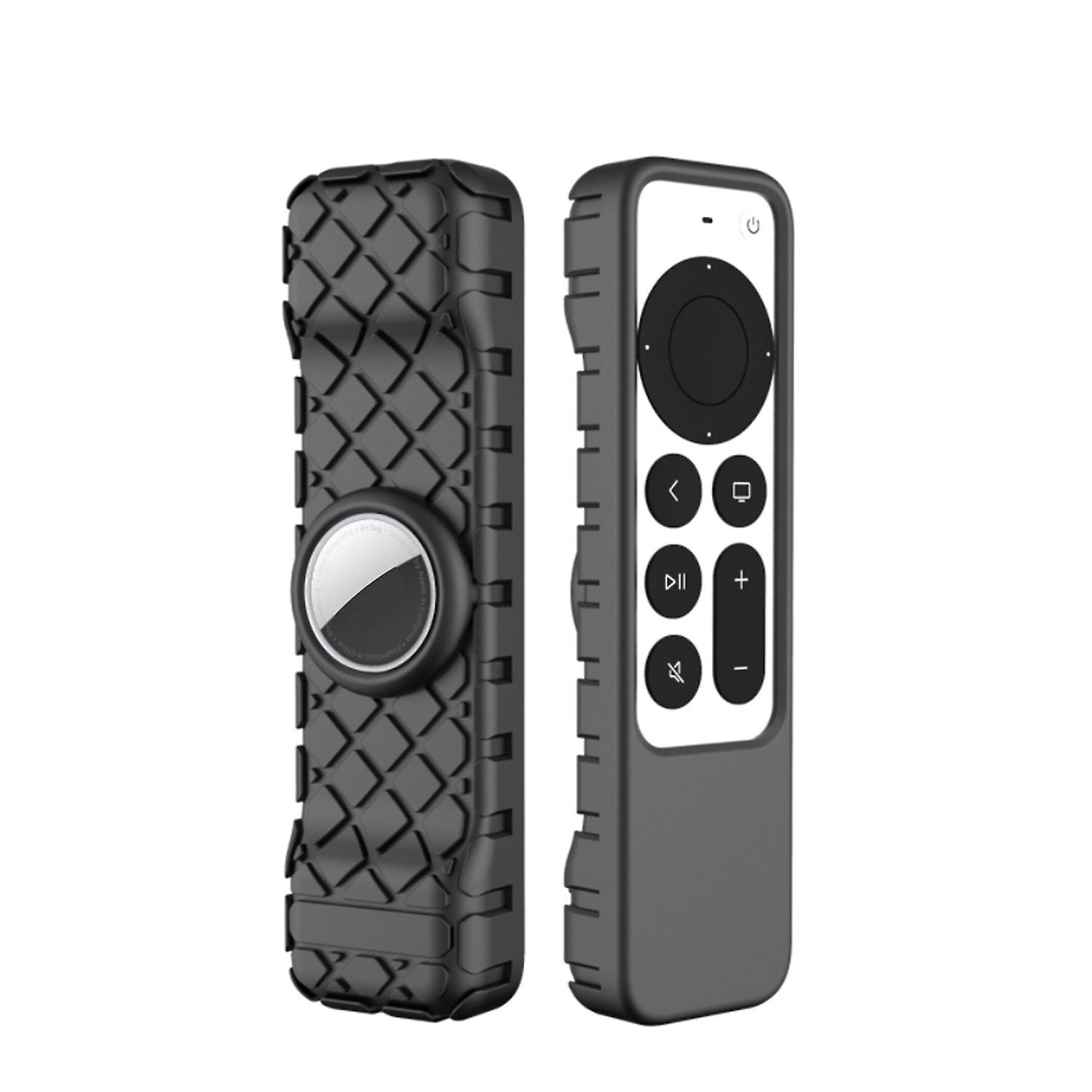 Shockproof Silicone Cover Case Shell for Apple 4K TV Siri Remote AirTag Non-slip