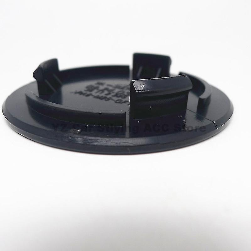 4PCS BBS Style 70mm Wheel Center Caps | Black & Gold Hub Covers For Car Rims | All-Weather