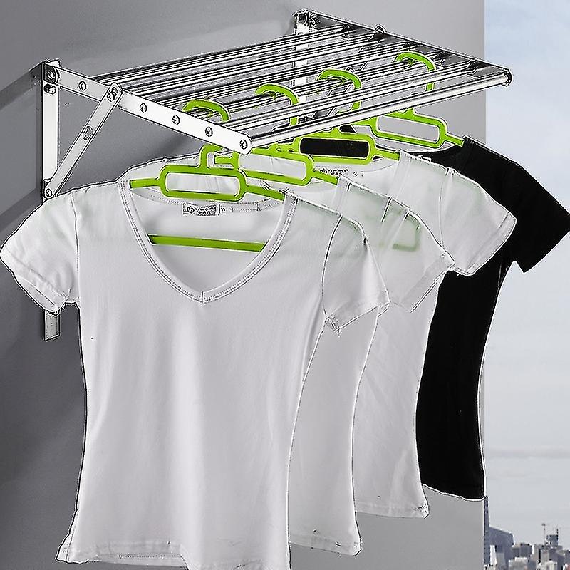 Wall-mounted clothes rack, clothes drying rack, expandable wall-mounted clothes rack, space-saving s