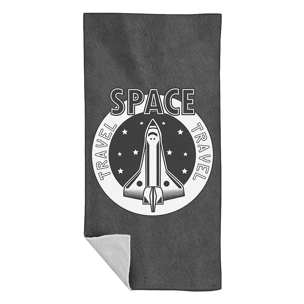 NASA Space Travel Rocket Beach Towel