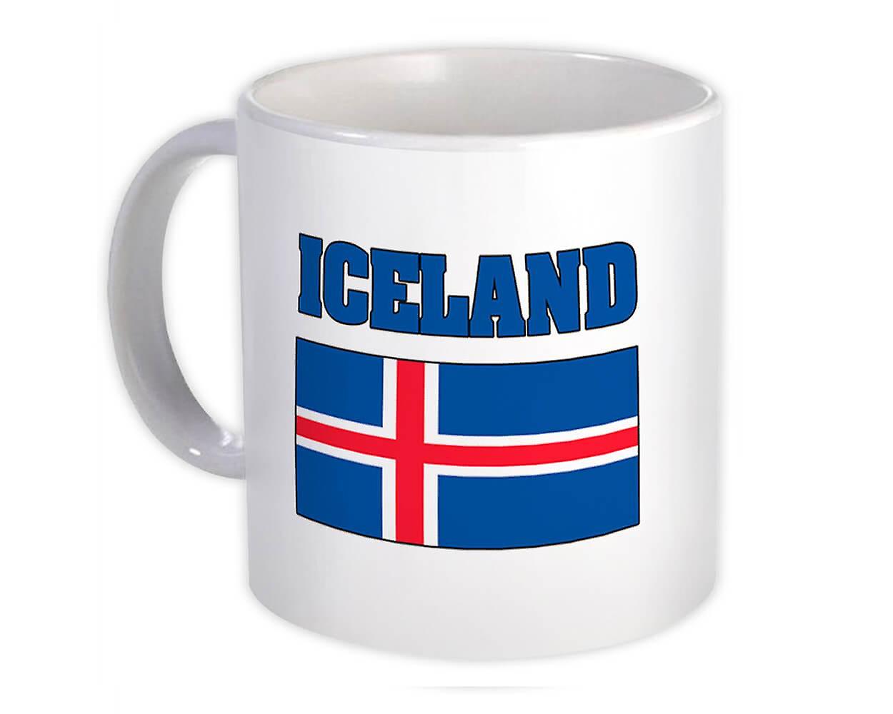Gift Mug: Iceland Flag