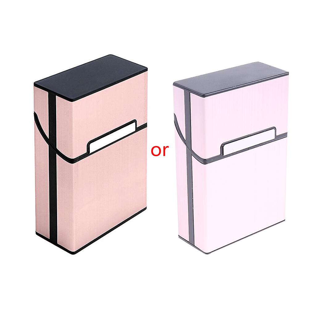 New Cigarette Cigar Pocket Container Storage Pack Light Aluminum for Case Box Ho