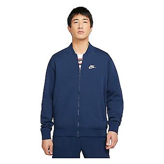 men's nike sportswear club fleece bomber jacket
