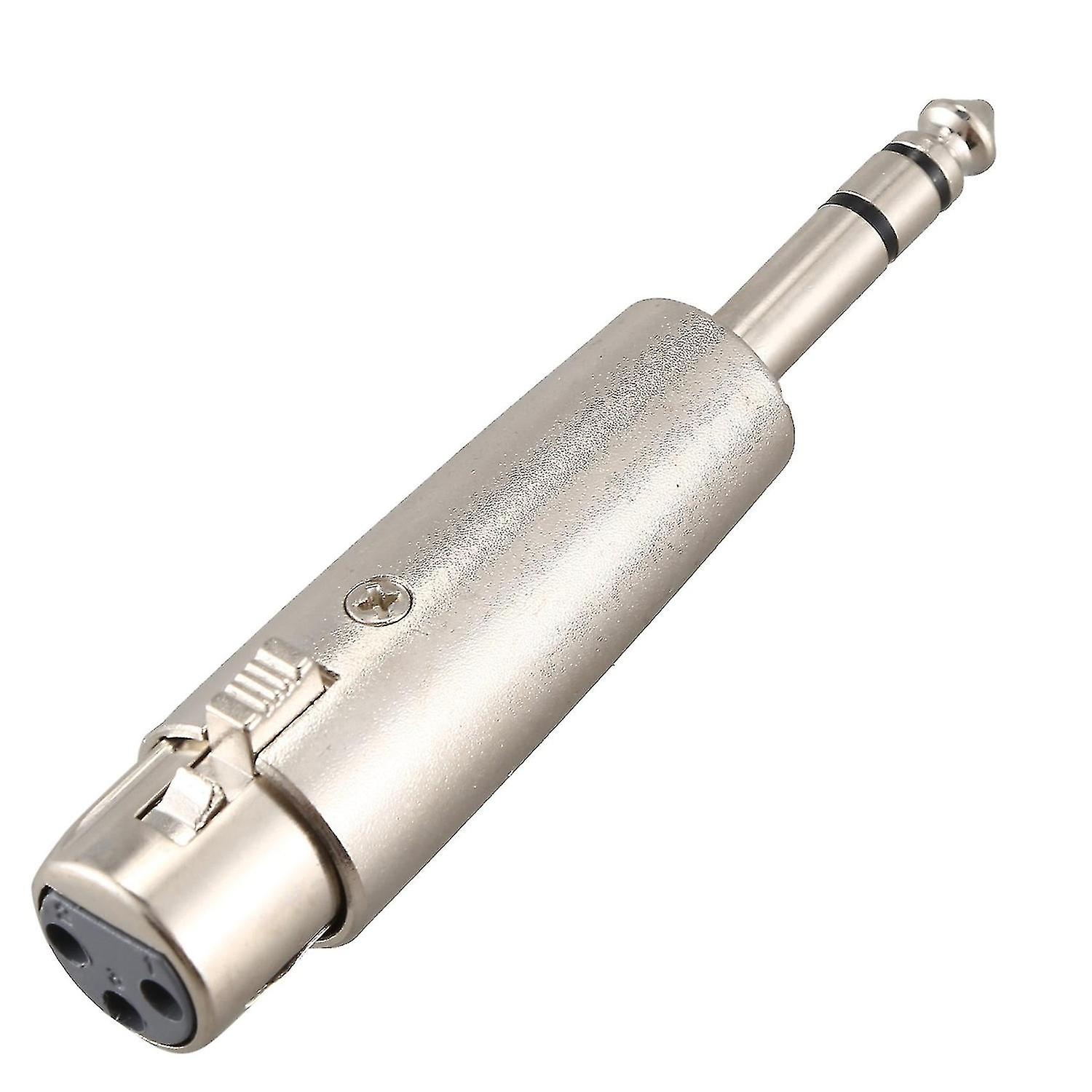 New Xlr To Fe 6.m Plug Mic Microph Patch Cable Adapter