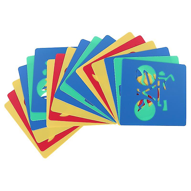 18pcs Graffiti Stencil