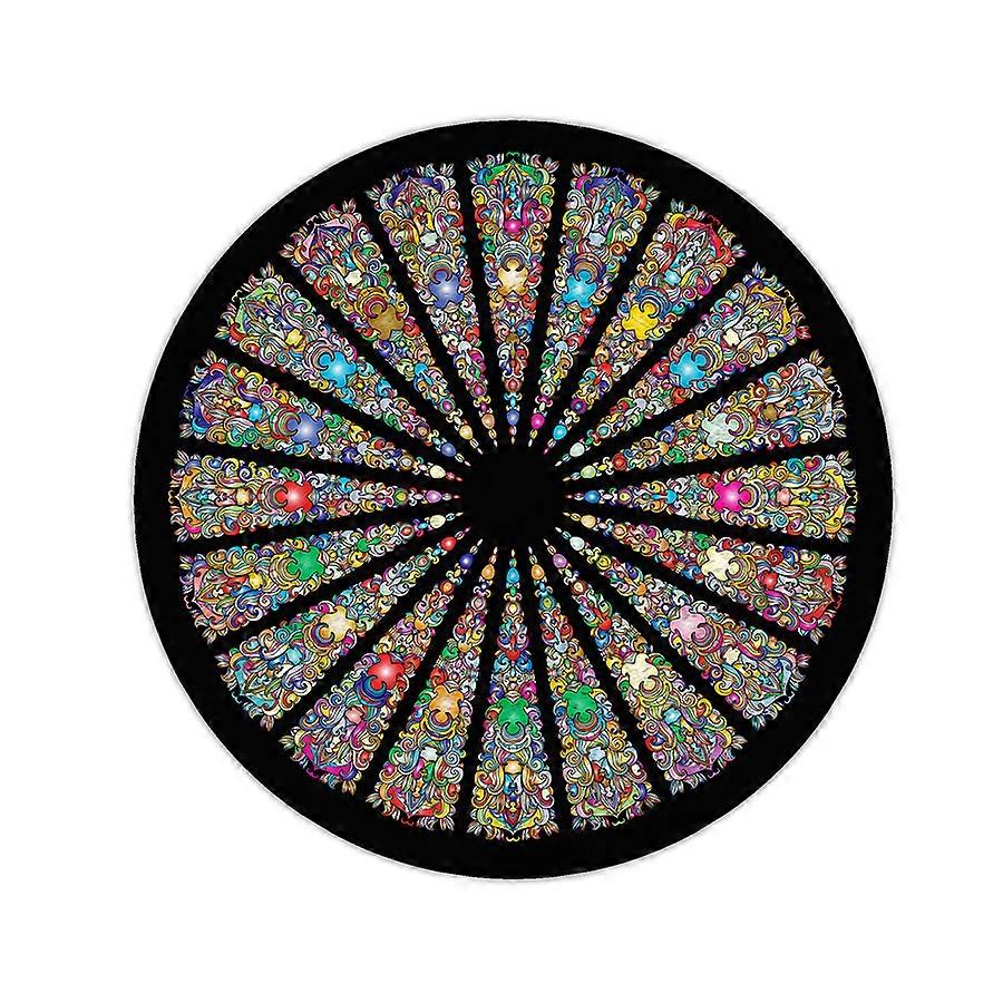 Mandala Circle Floor Rug for Dcor