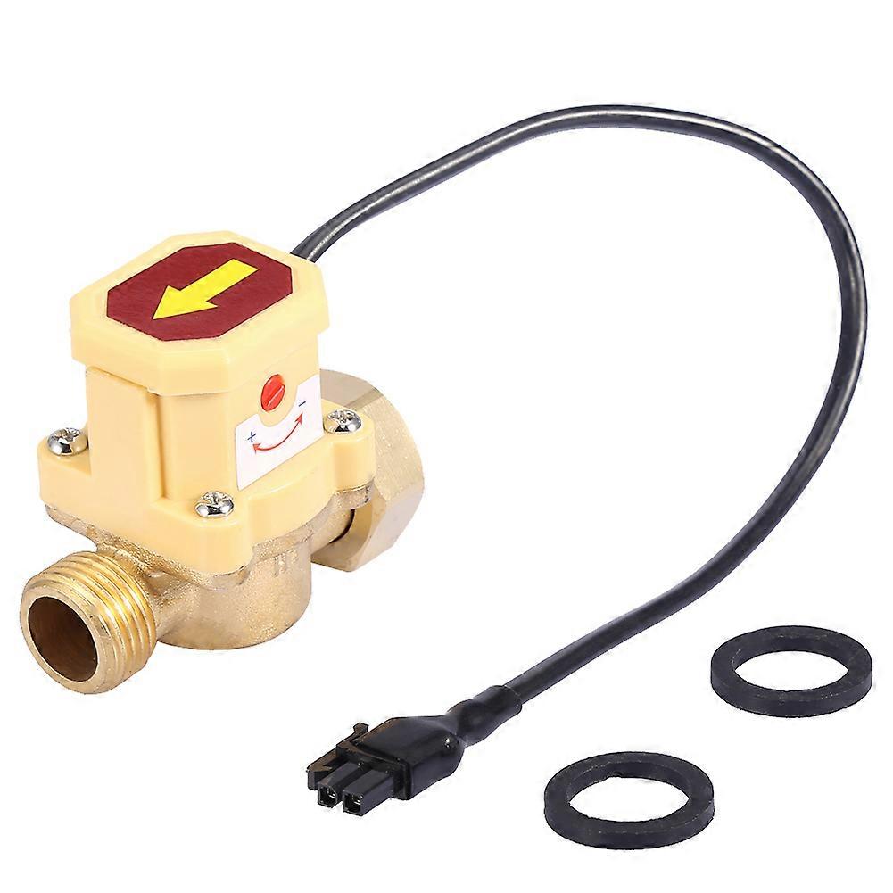 G3/4-G1/2 Thread Water Pump Adjustable Flow Sensor Pressure Automatic Control Switch 220V