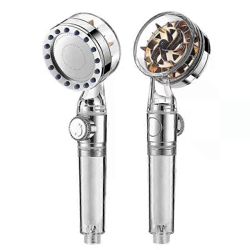 Shower Head Adjustable Turbocharged Shower transparent rod