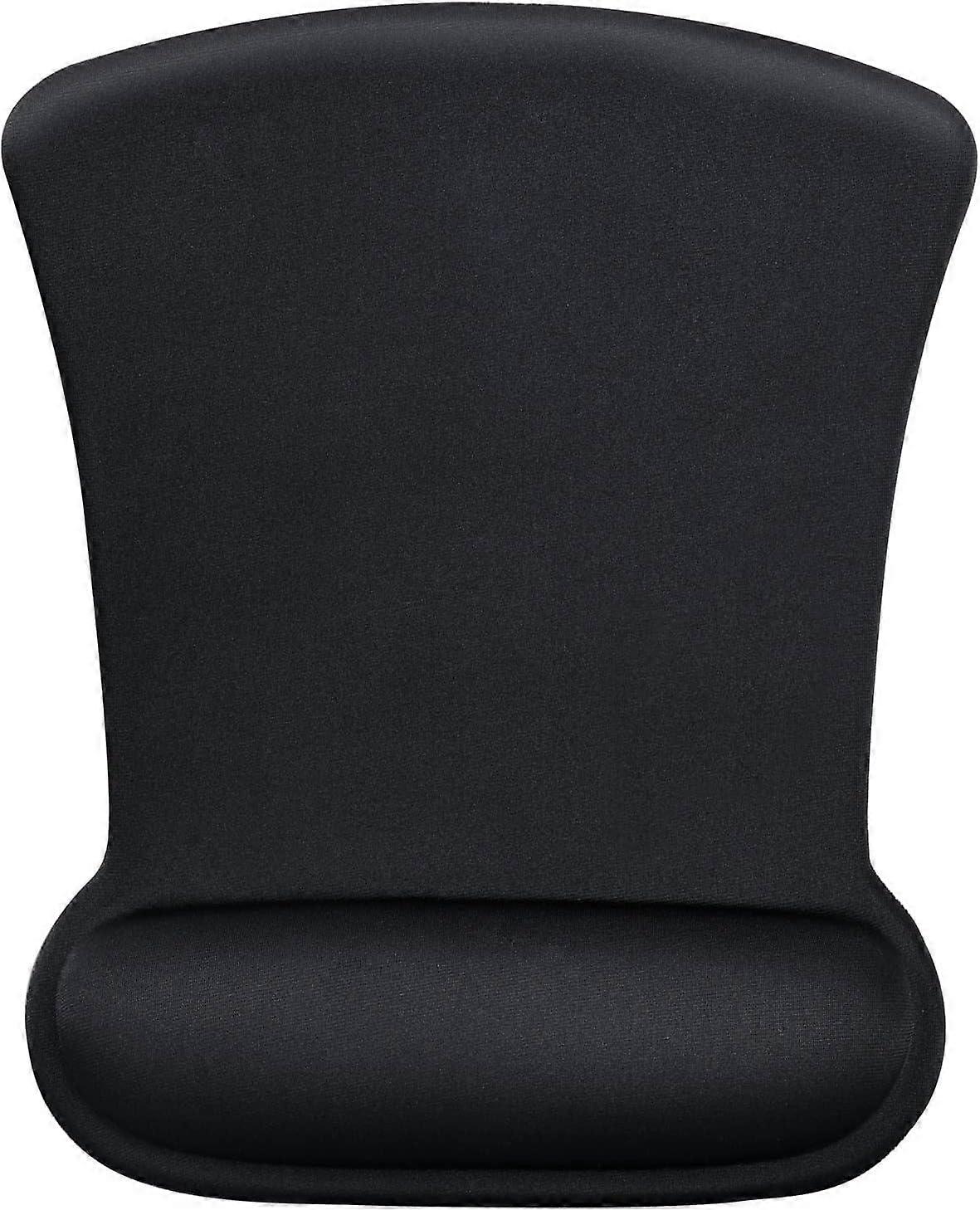 Mouse pad with wrist rest, memory foam, non-slip rubber base
