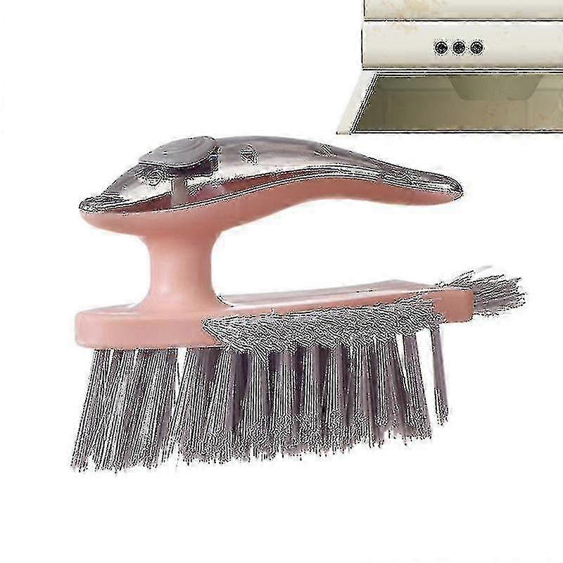Cleaning Scrub Brush Deep With Dolphin Handle Heavy-duty Brushes For Stiff Bristles_Feb