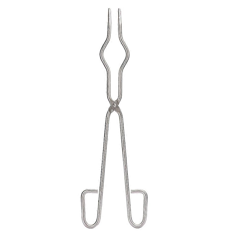 40cm るつぼトング 金属製実験用品 ステンレススチール製ビーカー固定クランプ