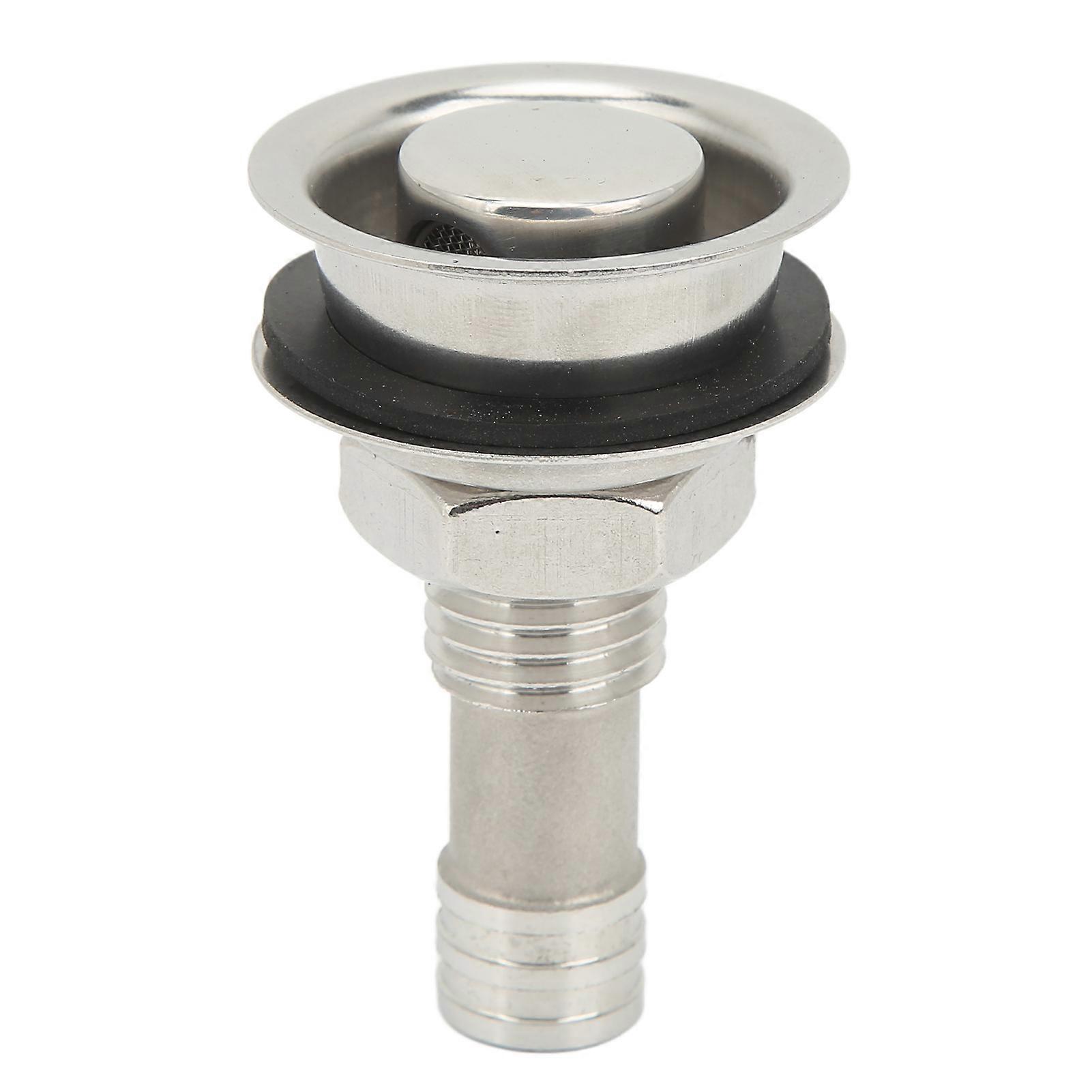 تنفيس خزان الوقود مع حشية التركيب M16 البحرية الصف 304 الفولاذ المقاوم للصدأ يصلح لتهوية كابينة سفينة اليخوت YEMAA