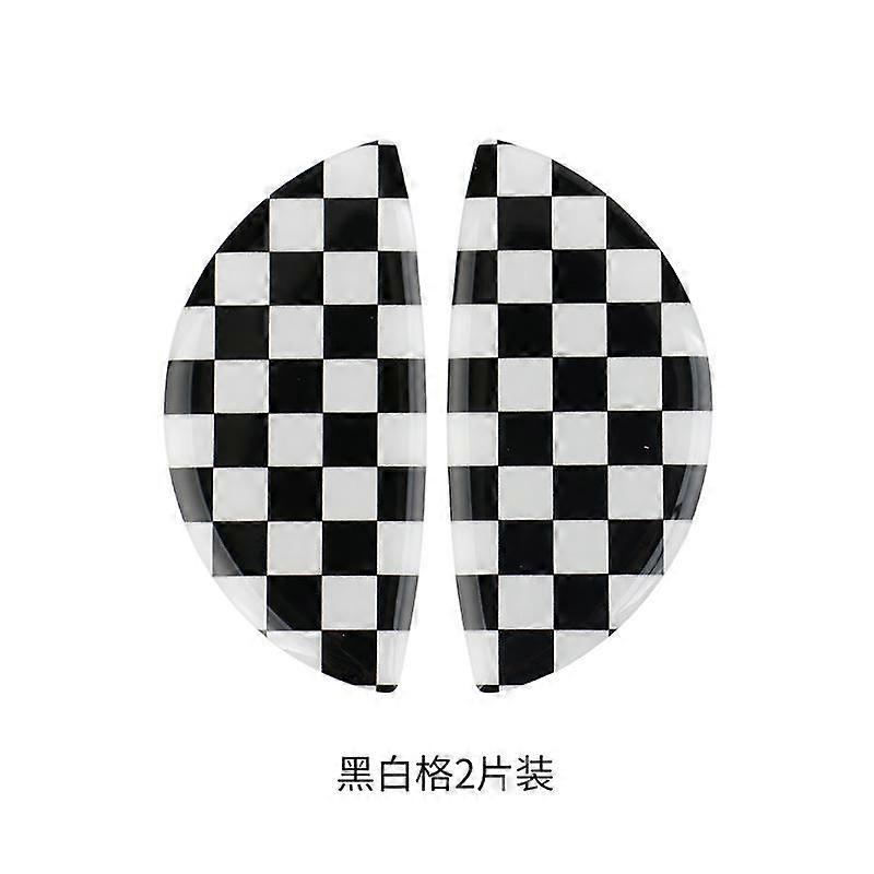 2pcs 3D Crystal Epoxy Car Interior Pull Handle Sticker For BMW MINI COOPER R56 R55 R60 R61 Countryman F55 F56 F60 Car Styling JOHX