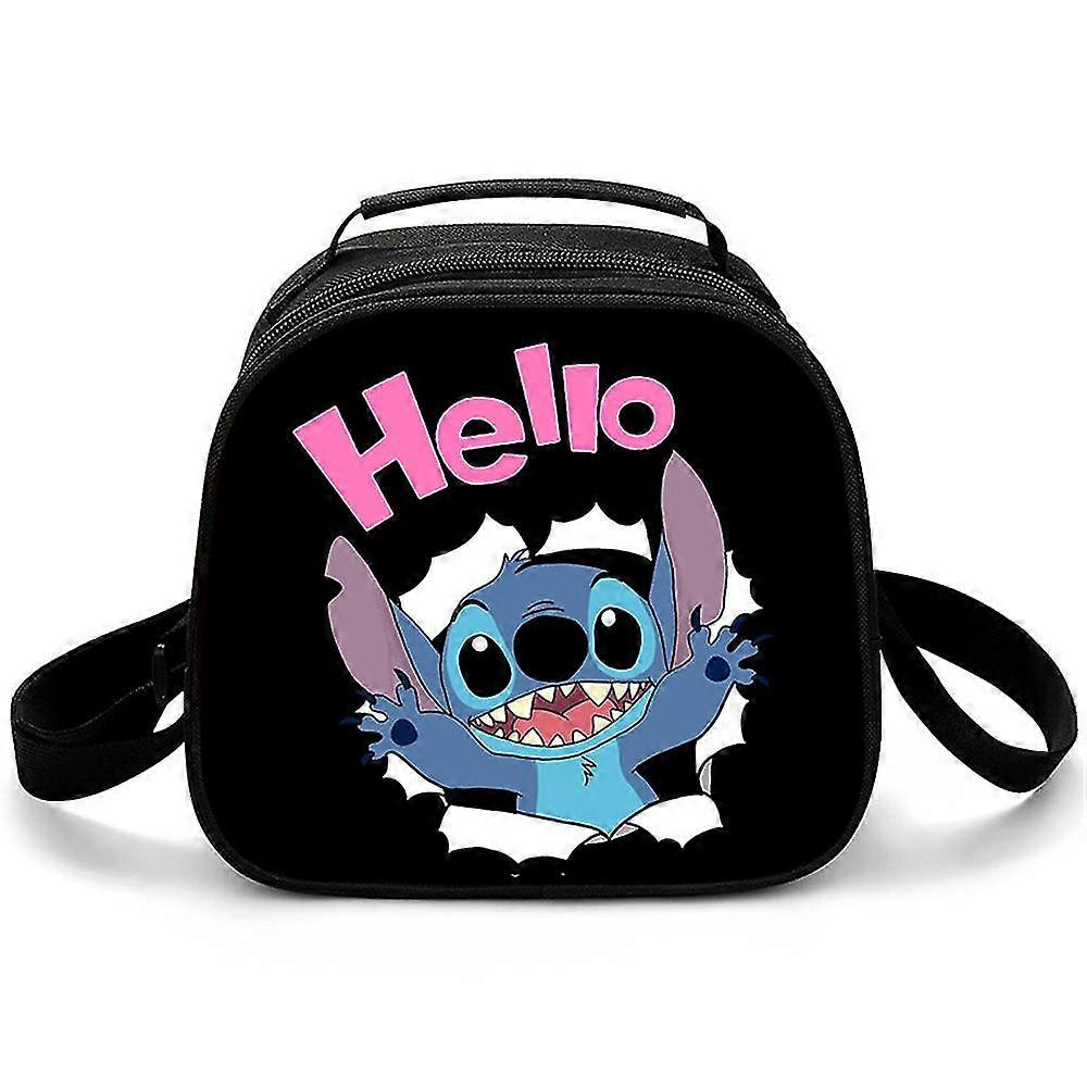 Cartoon Lunch Box Portable  Multi-functional Lunch Bag With Handle And Adjustable Strap For School Office Work Picnic