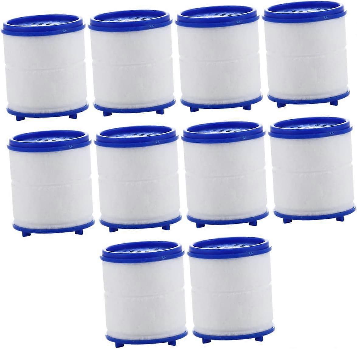 Bathtub Filter 10pcs Shower Filter Element Filter Elements Shower Filter Refill Nd Filter Shower Filter for Hard Water Shower Sprinkler Filters
