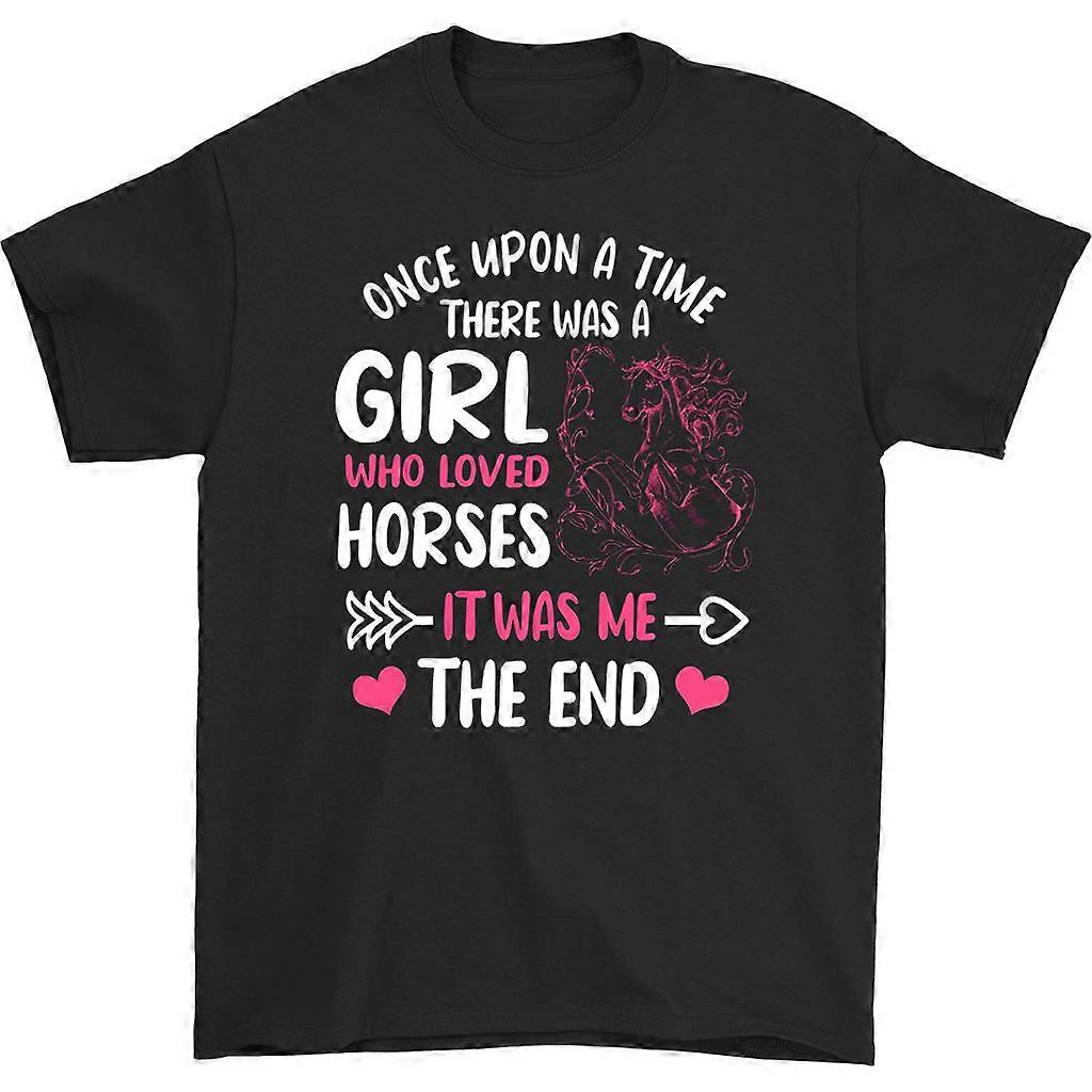 Es war einmal ein Mädchen, das Pferde liebte T-Shirt