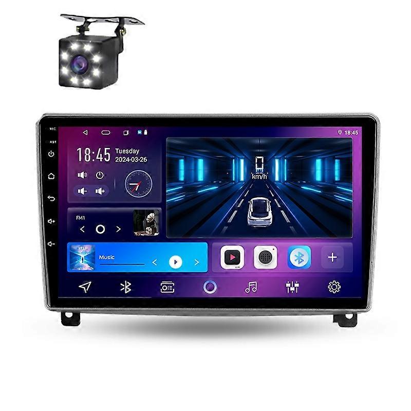 Car Radio Player For Peugeot 407 2004 - 2011 Wireless CarPlay Android Auto GPS Navigation WIFI BT