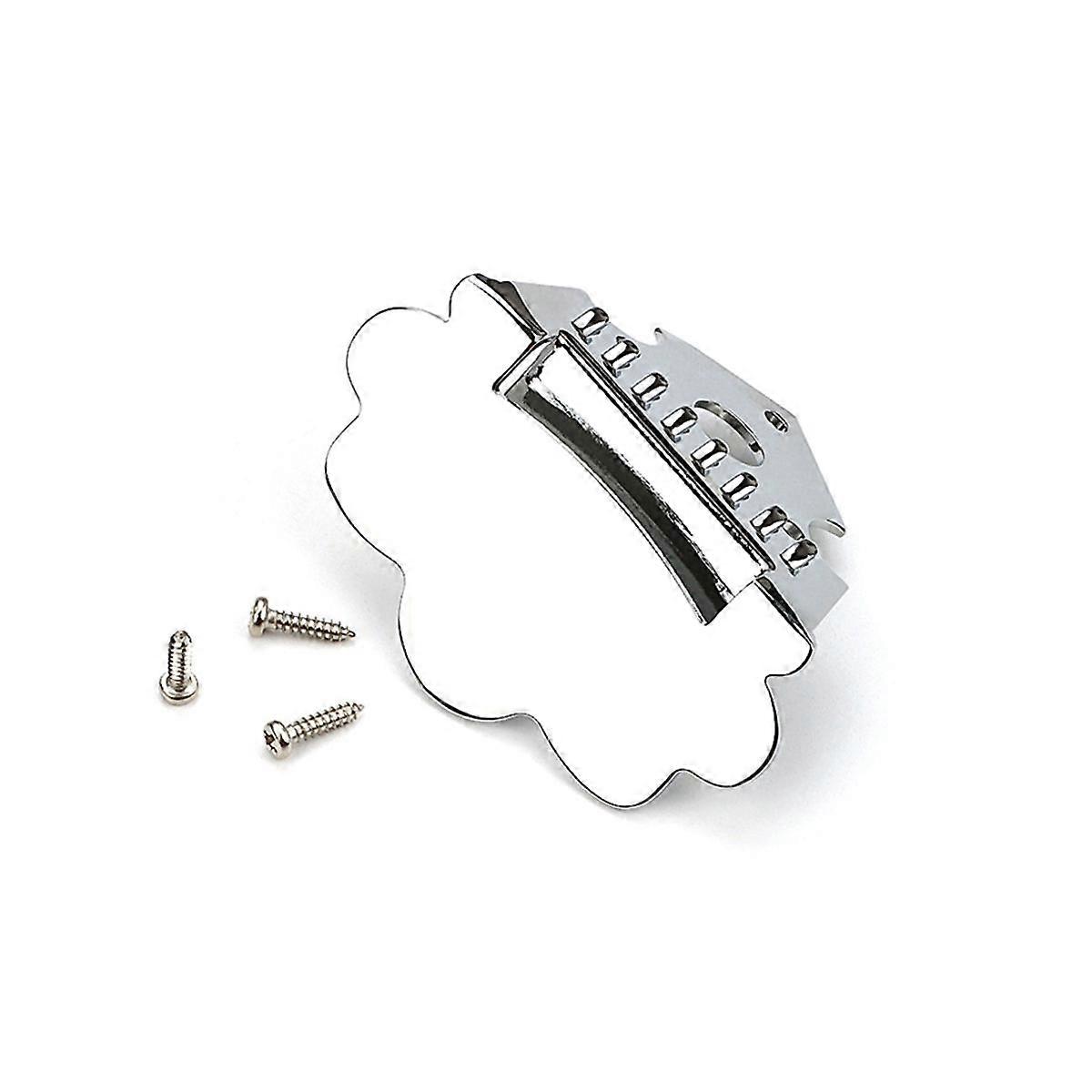 Metal Triangle 8 Strings Guitar Mandolin Tailpiece for Musical Instruments Guitar Replacement Parts