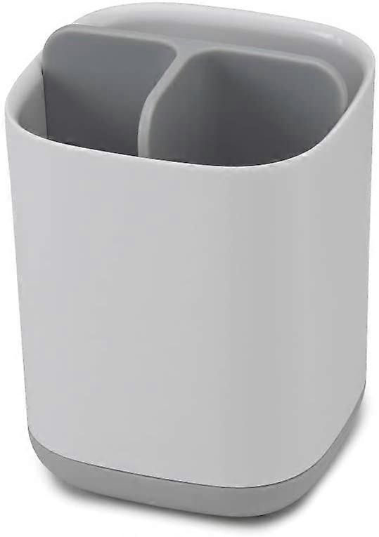 Toothbrush Holder Bathroom Storage Organizer Caddy, Small, Gray