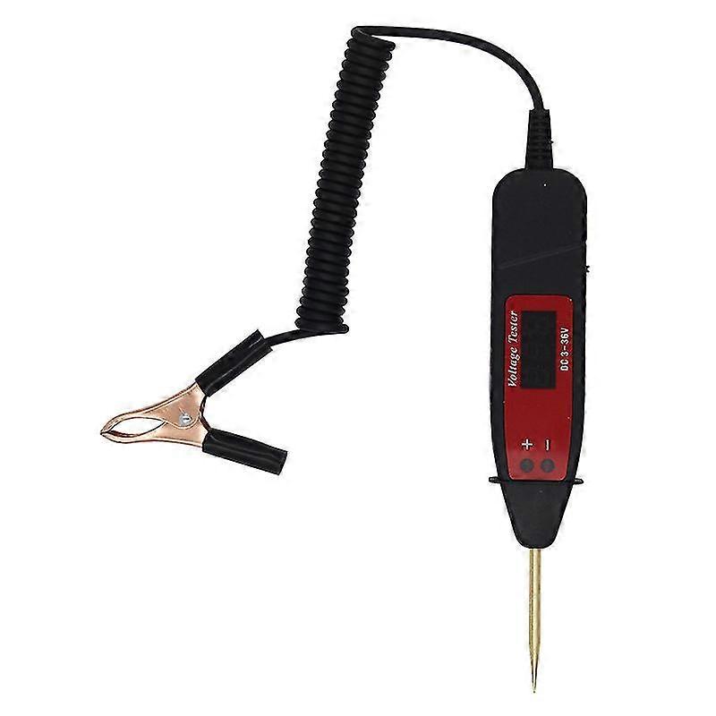 Universal 5-36v Lcd Digital Circuit Tester Voltage Meter Pen Car Circuit Scanner Power Probe Automotive Diagnostic Tool