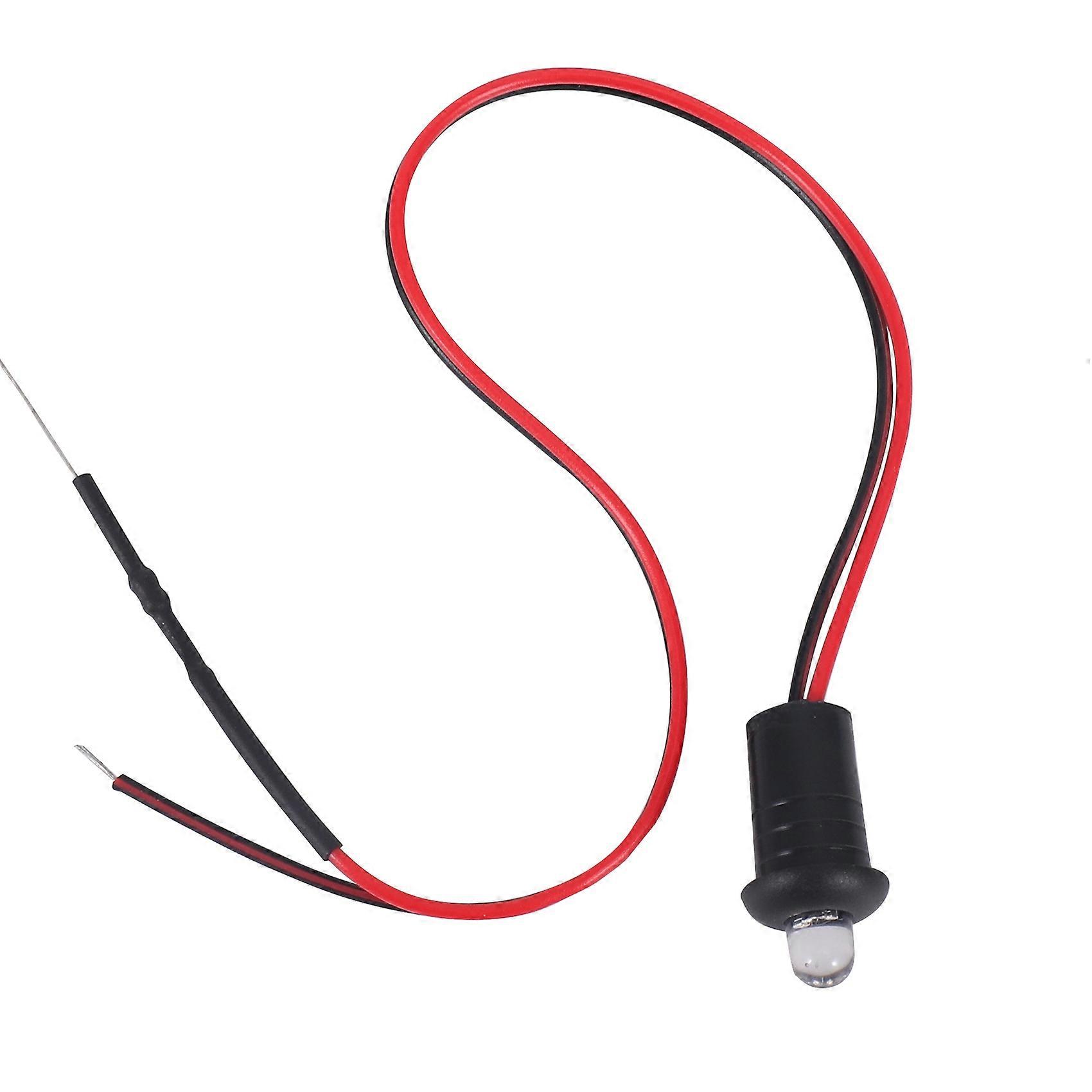 12V Flashing Dummy Car Alarm Dash Mount Led Light(Red)