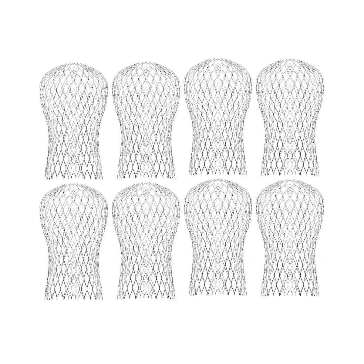 8Pcs Gutter Downspout Guard,Down Pipe Filter Mesh,Gutter Downpipe Leaf Screen Covers,Keeps Gutter D