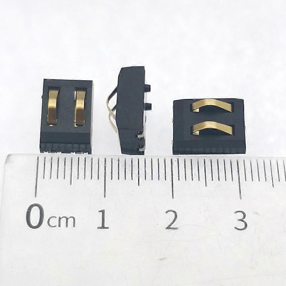 5pcs קשר דחיסת קפיץ 4 מ"מ פסיעה 2p 3p 4p 5p 6p 6p מחבר זכר 6Pin מחברי סוללה מושב טעינה חשמל
