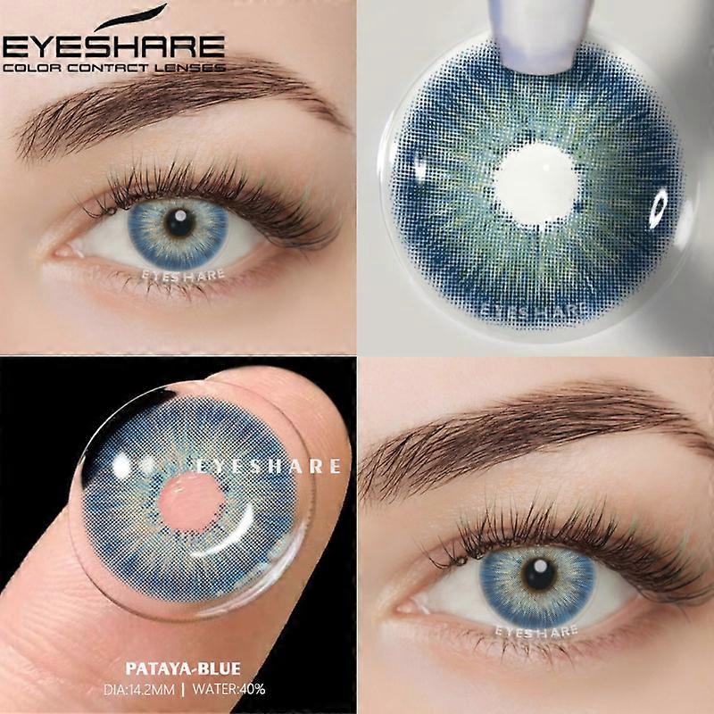 Redkid Lenti A Contatto Colorate Naturali Per Gli Occhi 1 Paio Di Lenti A Contatto Colorate Per Gli Occhi Annuali Belle Lenti A Contatto Trucco PAT...