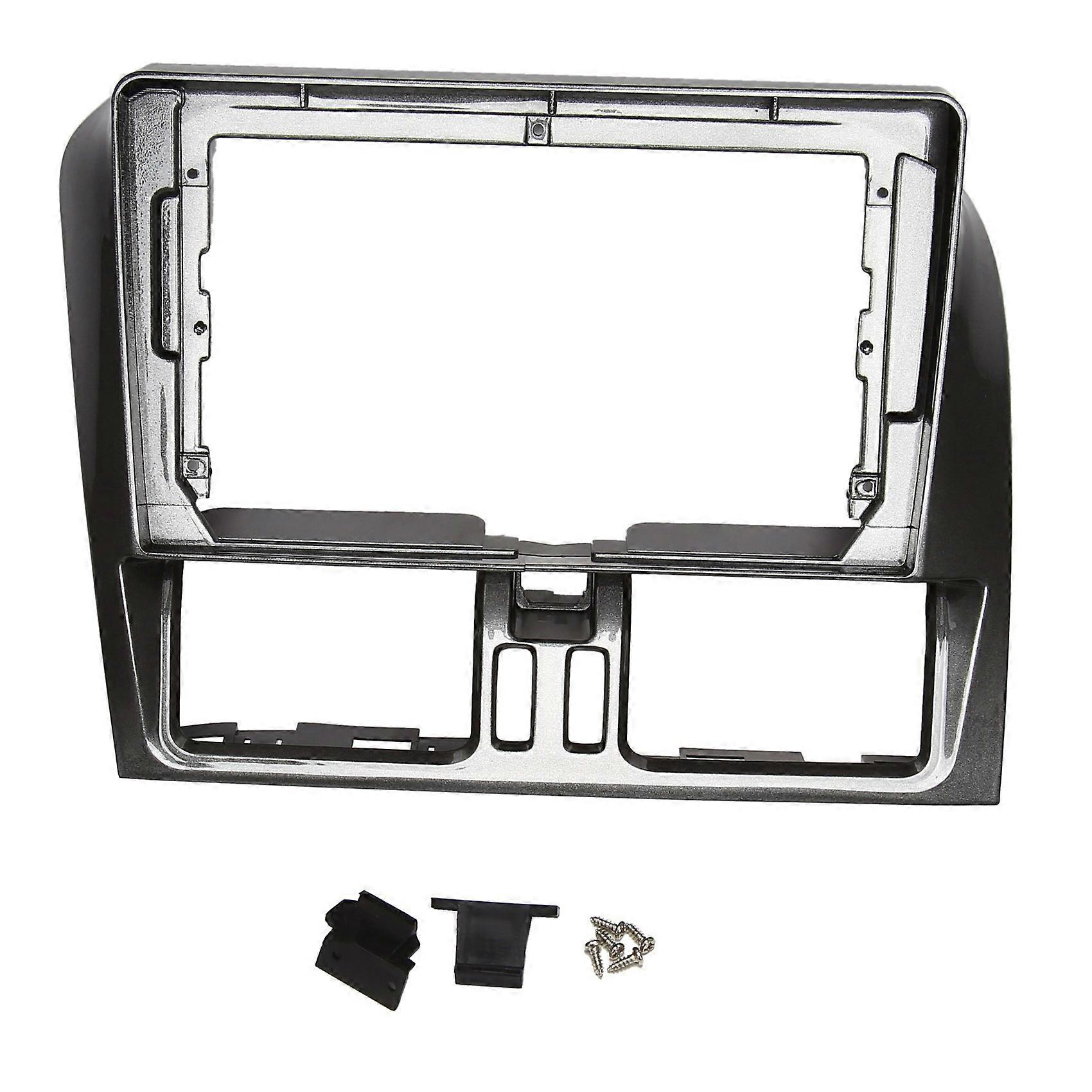 2 Din Car Radio Fascia for XC60 13-17 DVD Stereo Frame Plate Adapter Mounting Dash Installation Bez