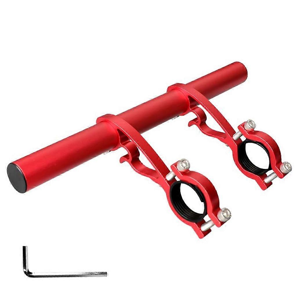 Bicycles Handlebar Extension Double Clamp Carbon Fiber Bracket Space Saving