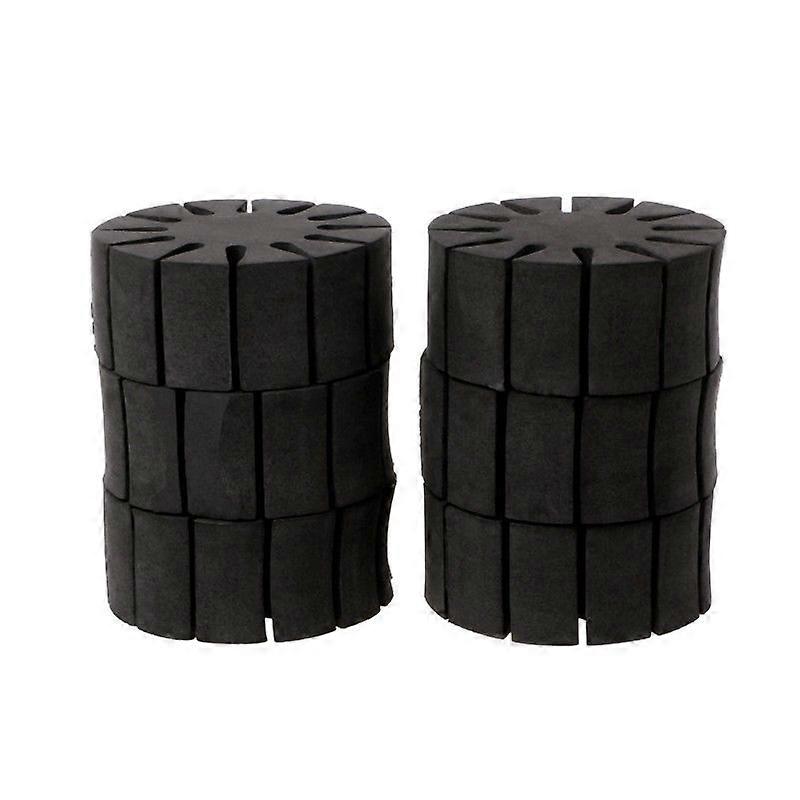 6 Pcs Archery Arrow Holder EVA Foam Round Rack For 12 Arrows Separator Quiver Protect Spliter Shelf Tool Shooting Accessories