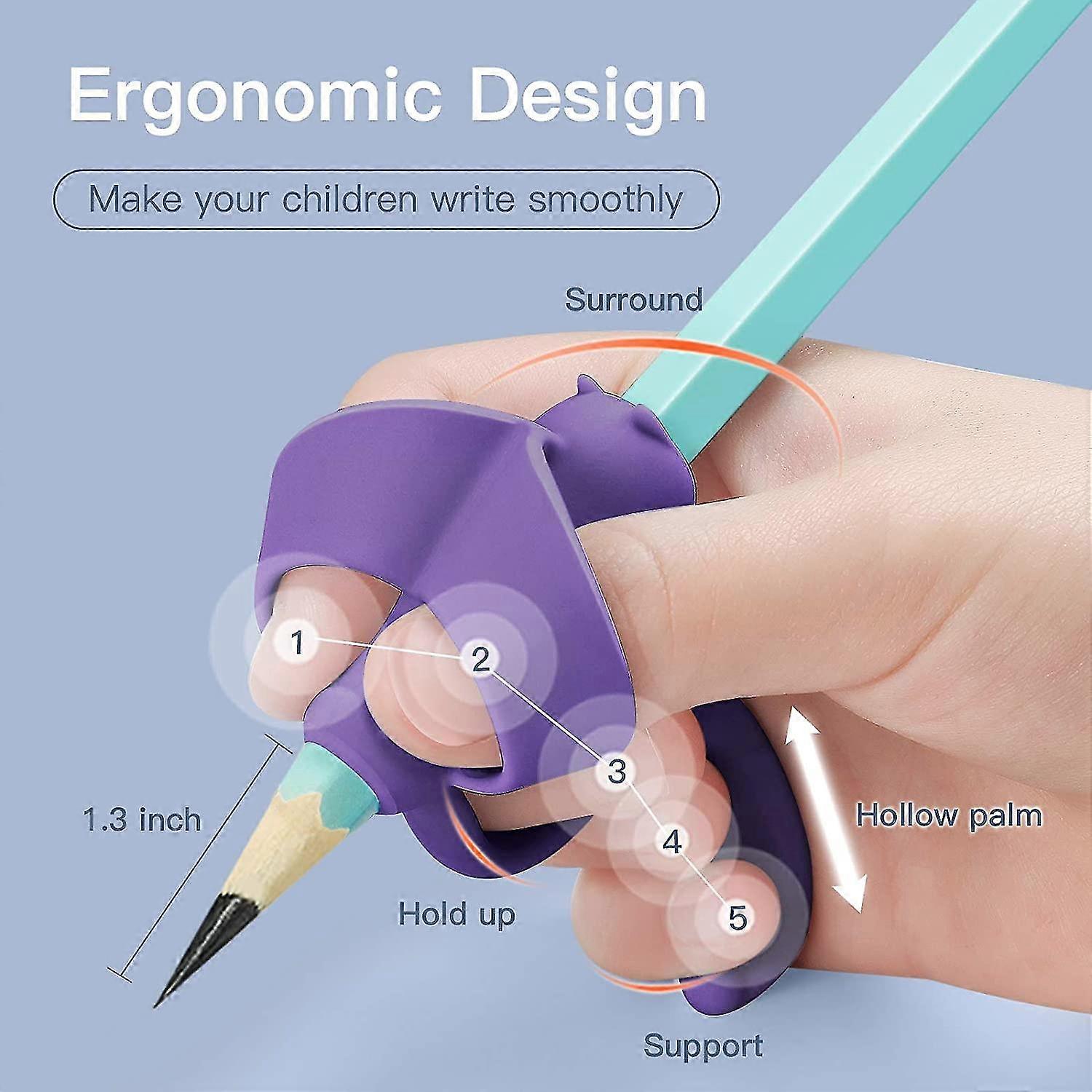 Griffhilfe Stift Kinder 30 Stück Bleistift Griffe  Produktbild-Vorschau 10