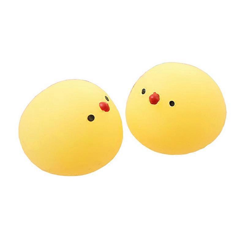 Creative Funny Chicken Squeeze Pressure Relieve Mini Chick Decompression Toy KAESI