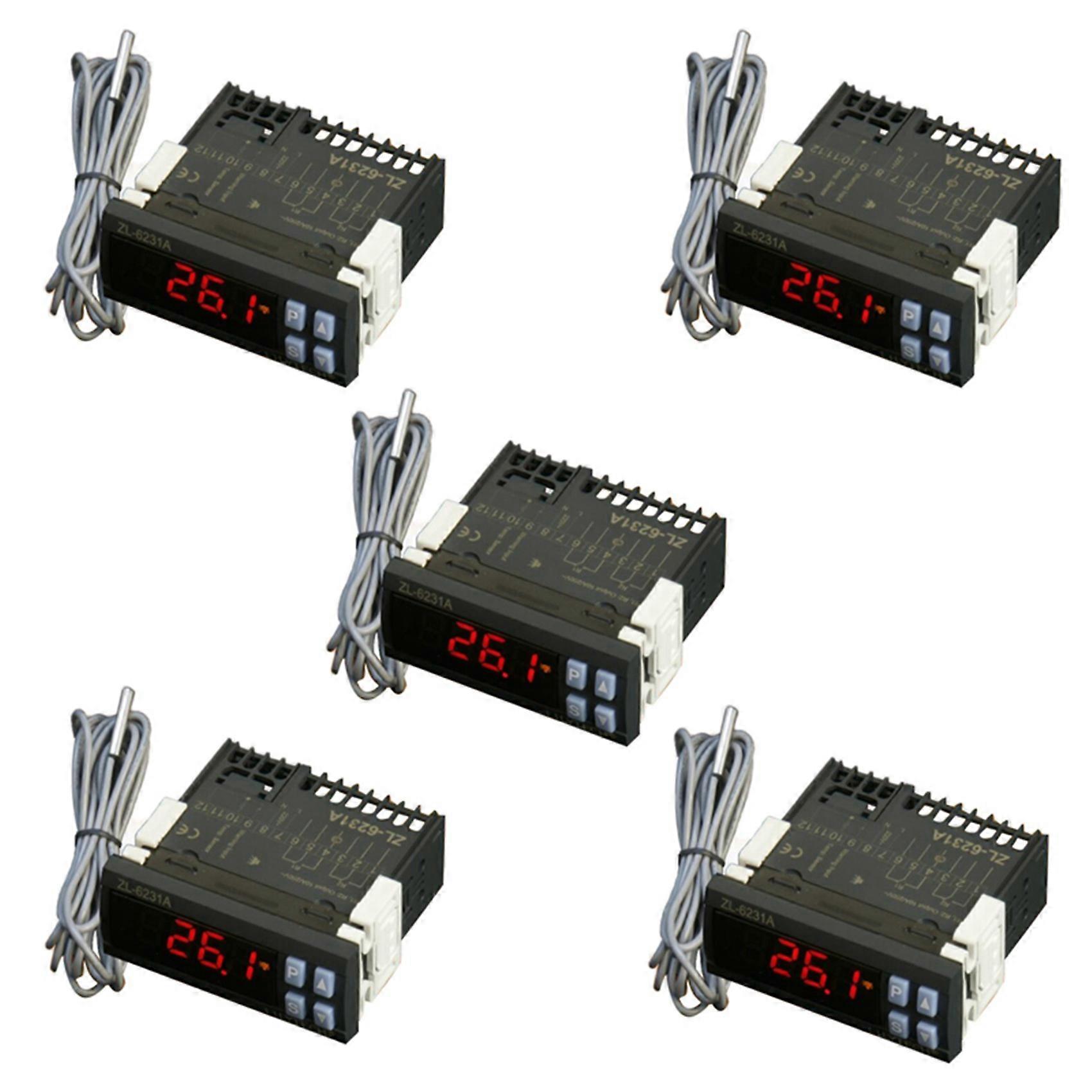 5X -6231A, Incubator Controller, Thermostat with Multifunctional Timer, Equal to STC-1000, or W1209
