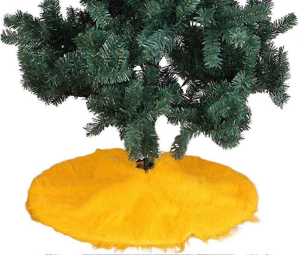 Xmas Tree Skirts Yellow