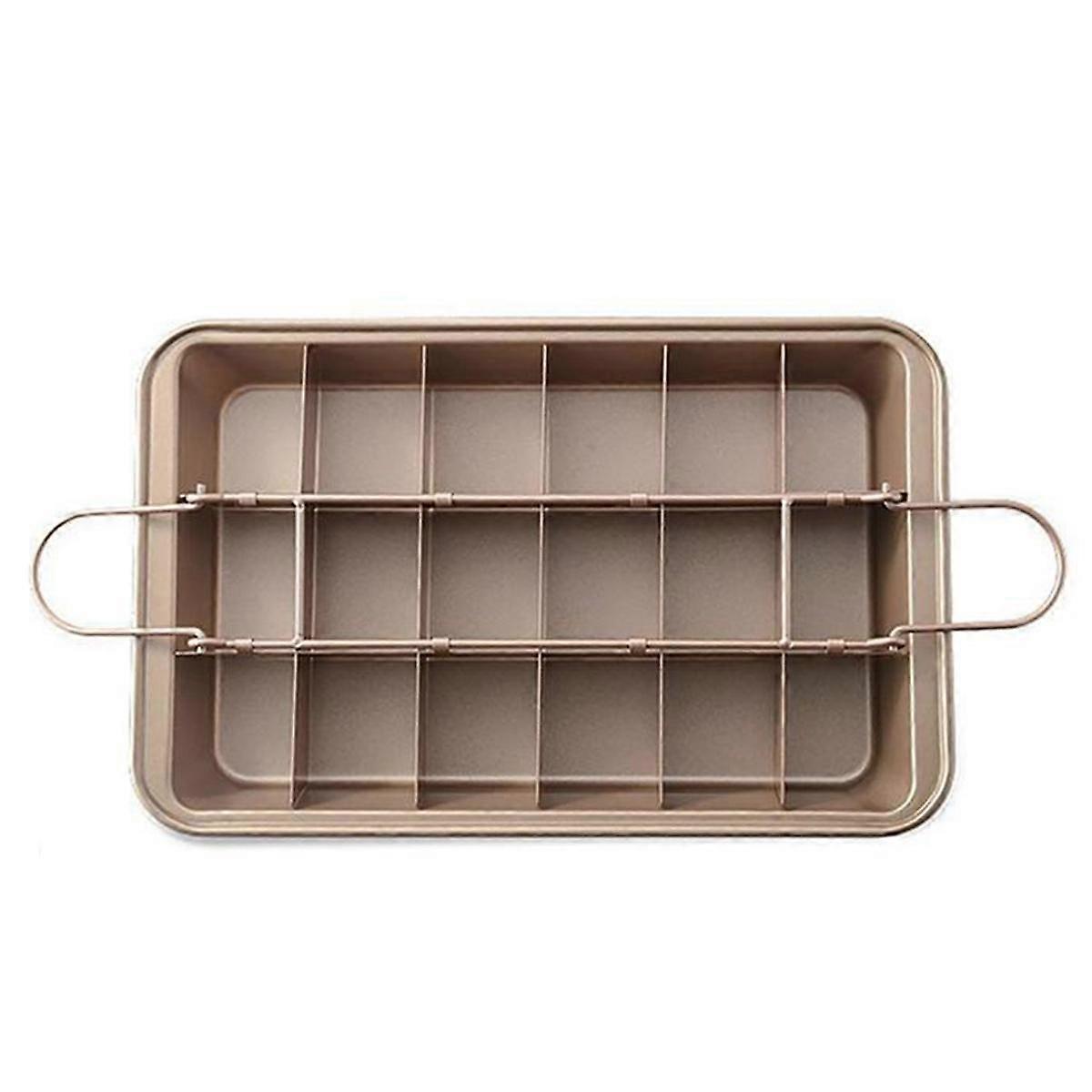 Bread Cake Pan Baking Utensils Non-Stick Baking Pan Square Grid Chocolate Dessert Cake Mold