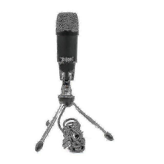 Usb Condenser Microphone,plug-and-play Microphone,for Online Chat On Computer,broadcast Microphone F