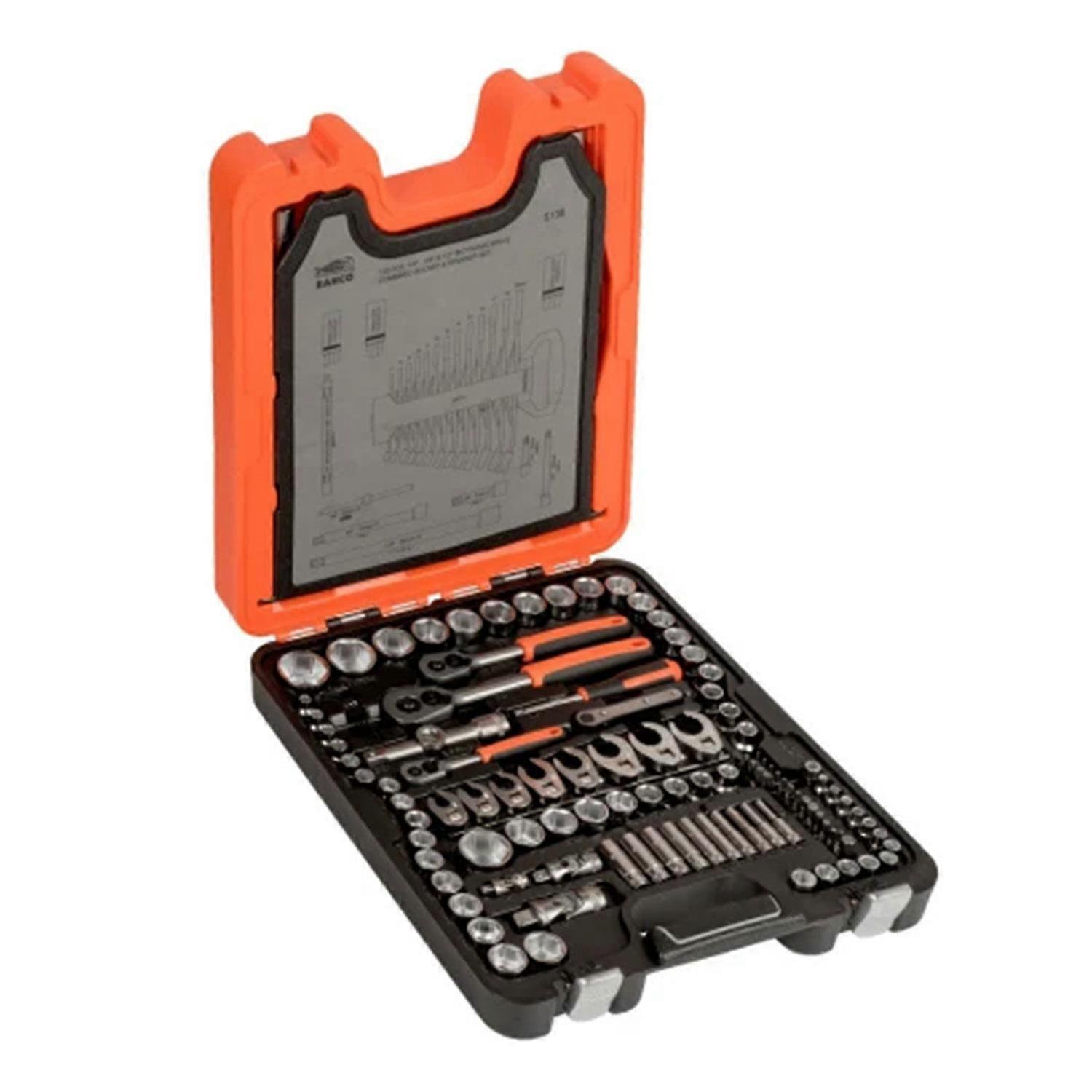 S138 Mixed Drive Socket Set, 138 Piece
